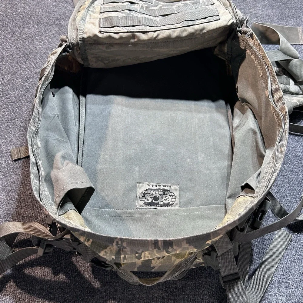 GCS COMBAT USAF ABU TIGER STRIPE LARGE BACKPACK BAG 3 DAY ASSAULT RUCK TACTICAL
